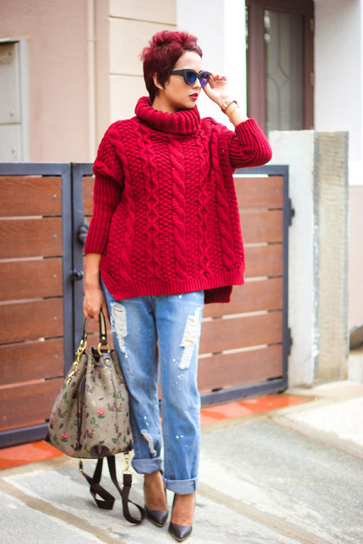 bighairloudmouth_indian-fashion-streetstyle-blog_nilu-yuleena-thapa_chicwish-cable-knit-turtleneck-sweater-2